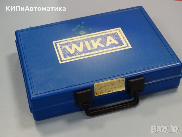 образцов манометър WIKA 341.11.250 4 Bar, снимка 2 - Резервни части за машини - 34514382