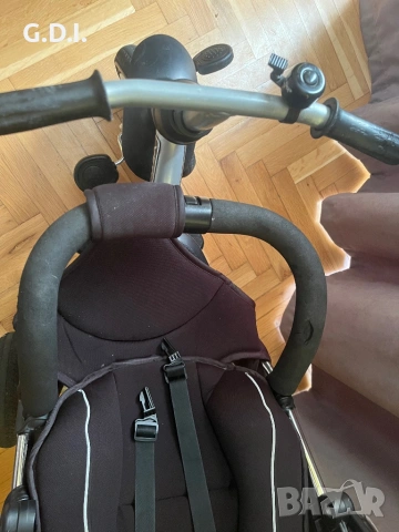 ДЕТСКА ТРИКОЛКА С ПОМПАЩИ ГУМИ KIKKABOO VETTA, снимка 2 - Детски велосипеди, триколки и коли - 53081689