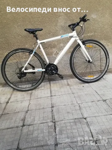 Алуминиев велосипед 28 цола 21 скорости палцови команди shimano много запазено технически ок , снимка 8 - Велосипеди - 48499019