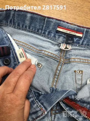 Детски дънки Tommy Hilfiger, размер 12, снимка 6 - Детски панталони и дънки - 47484714