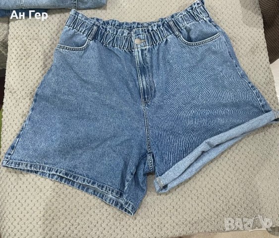 Къси дънкови панталони XL на H&M, снимка 10 - Панталони - 41714021