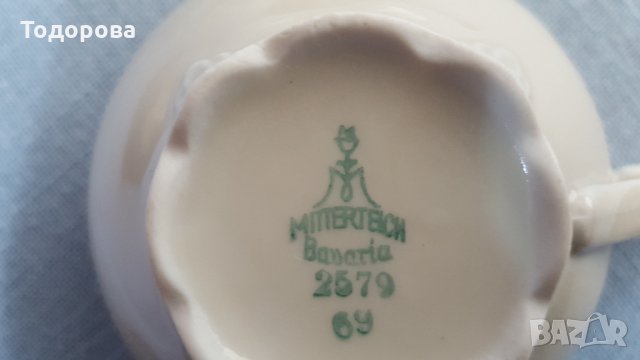 Порцеланов бароков сет за кафе , снимка 7 - Антикварни и старинни предмети - 35924529