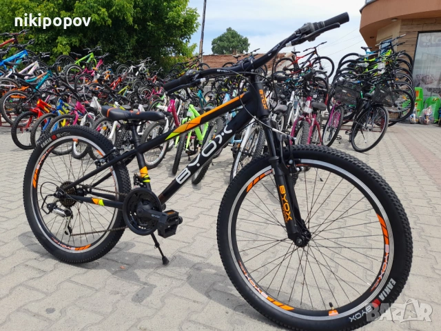 BYOX Велосипед 24" MASTER черен, снимка 6 - Велосипеди - 53848629