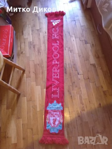 Ливърпул марков шал Адидас 2008г Де редс , снимка 2 - Футбол - 34301991