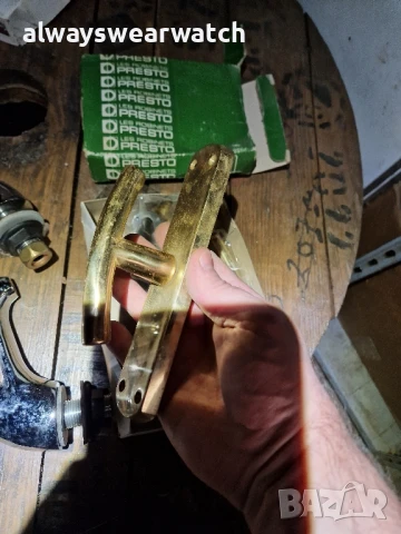 Дръжки / маханизми за врати и прозорци - златни, снимка 4 - Дограми - 51416220