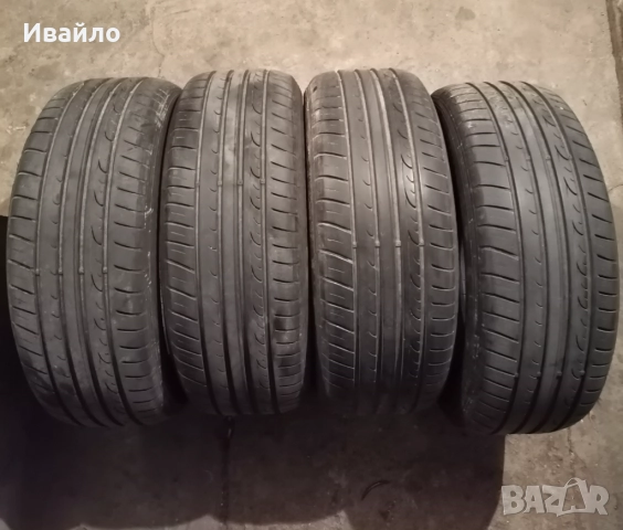 Продавам 4 броя летни гуми 205.55.16 на 1 сезон дот 2019 Dunlop 