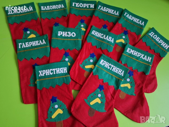 Коледни чорапчета,шапки,бодита,тениски, снимка 14 - Коледни подаръци - 52172273