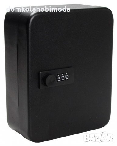 Кутия за ключове заключваща с код.Стомана, 24x30x5 см