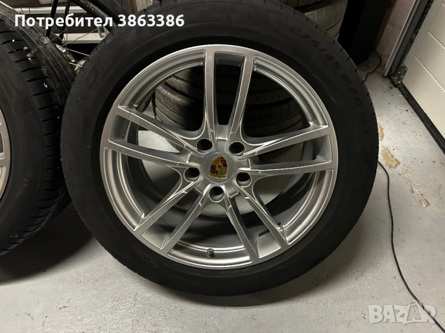 Гуми  pirelli с оригинални джанти кайен спорт пакет  20 цола, снимка 2 - Гуми и джанти - 53749066