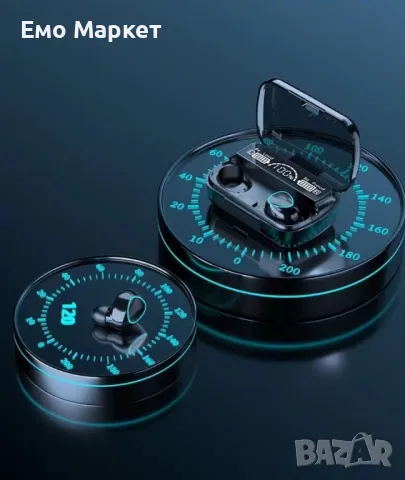 Безжични bluetooth слушалки с LED цифров дисплей , снимка 6 - Bluetooth слушалки - 49152349