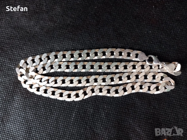 Сребърни Ланци и Кръст, снимка 17 - Колиета, медальони, синджири - 49492740