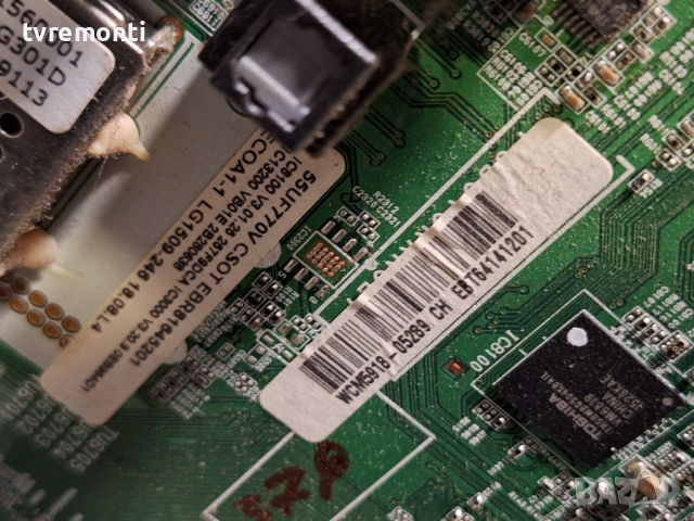 Main AV - EBT64141201 - EAX66492806(1.0)  for 49inc for LG 49UF770V DISPLAY NC490EQE-VCCA2 , снимка 4 - Части и Платки - 44706999