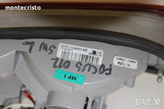 Ляв вътрешен стоп Ford Focus MK3 комби (2011-2014г.) BM5113A603BB ляв стоп заден капак, снимка 5 - Части - 51064971