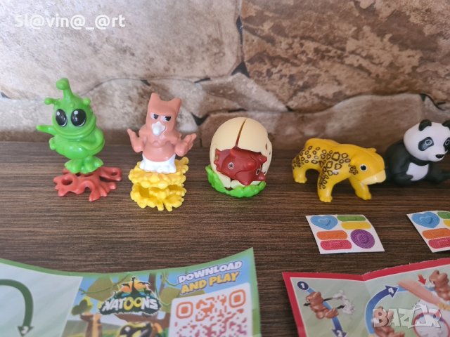 Лот играчки-Нова колекция от яйцата на Киндер, снимка 2 - Колекции - 42368842