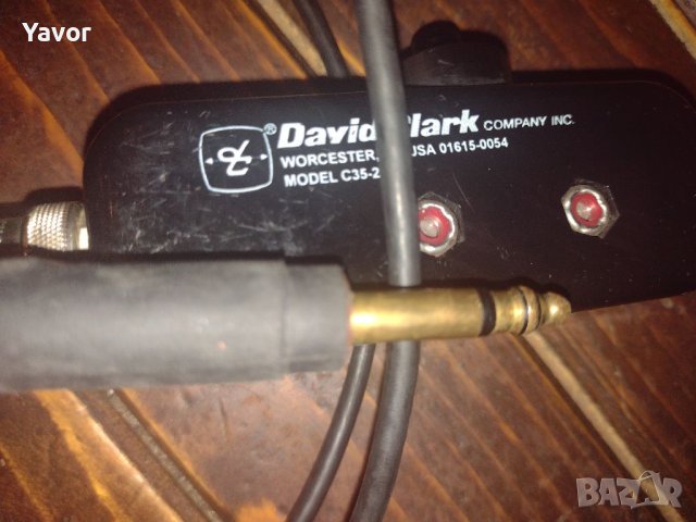 Крайна цена!Слушалки (авиаторски) DAVID CLARK H3530 + C35-26 интерком, снимка 9 - Слушалки и портативни колонки - 41343553