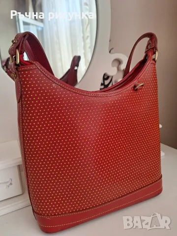 Vintage дамска чанта за рамо от марката Dooney & Bourke