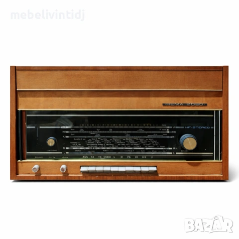 Ретро радиограмофон Rema 2080 Phono, снимка 4 - Антикварни и старинни предмети - 53762953