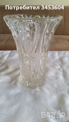 Ретро кристална ваза, снимка 1 - Антикварни и старинни предмети - 41334854