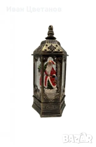 Коледен фенер с Дядо Коледа