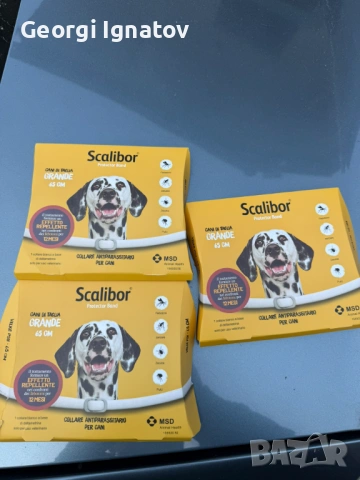 Противопаразитна каишка за кучета Scalibor 65см