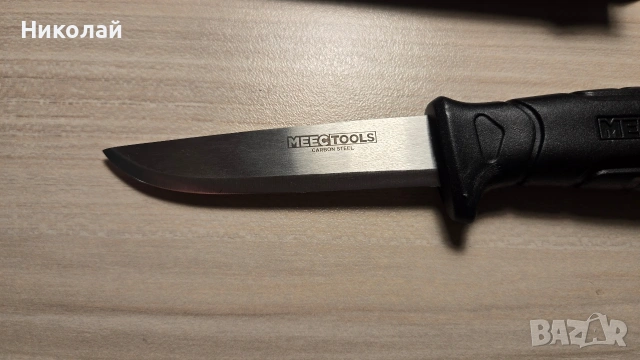 Шведски нож за работа, дране и др. много яка стомана, снимка 5 - Ножове - 53624740