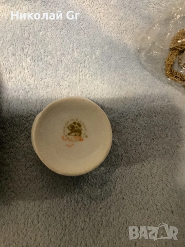 Пропаганден порцелан ваза Варна отличен състояние височина 10’5см, снимка 3 - Вази - 53574752