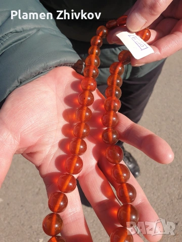 КАЛИНИНГРАДСКО кехлибарено колие, снимка 4 - Колиета, медальони, синджири - 53768593