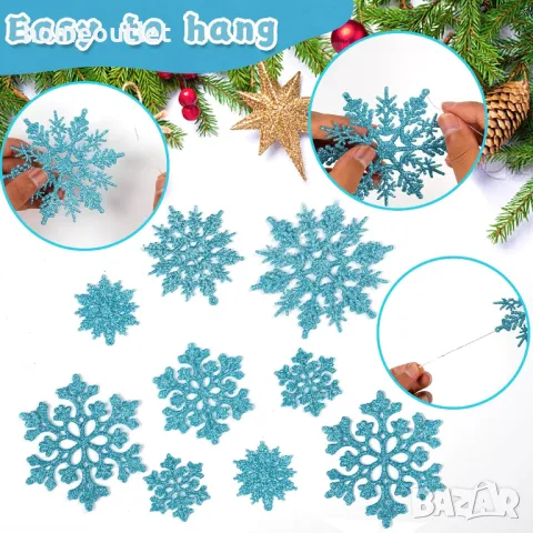 ПРОМОЦИЯ Комплект креативни орнаменти за коледна украса X00194Y9A1, снимка 5 - Други - 48138483