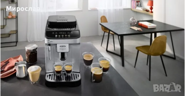 Кафеавтомат De'Longhi Magnifica Evo ECAM 290.31.SB, 1.8 л, 15 бара, снимка 5 - Кафемашини - 48534829