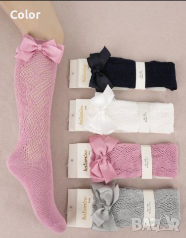 Детски чорапи 3/4 за момиче 3-10 год.