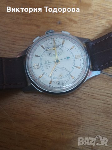 Мъжки часовник Полет/Poljot хронограф 3017, снимка 4 - Антикварни и старинни предмети - 40565692