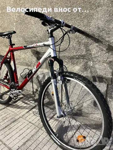 kTm Алуминиев велосипед 26 цола 27 скорости много запазен, снимка 12 - Велосипеди - 48413190