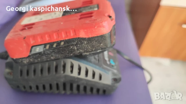 Parkside батерия и зарядно , снимка 3 - Винтоверти - 50985808