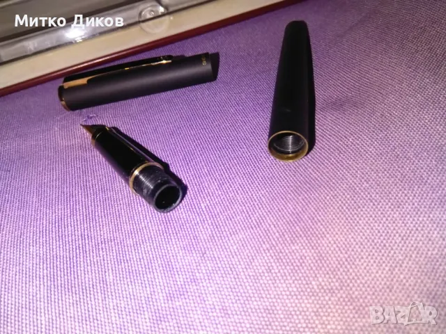 Sheaffer F-4  F маркова японска писалка с позлатен писец винтидж нова с кутия , снимка 8 - Колекции - 48309297