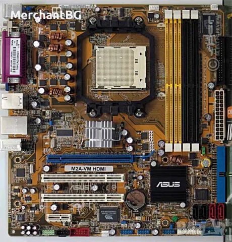 ASUS M2A-VM HDMI + Athlon 7850 Black Edition