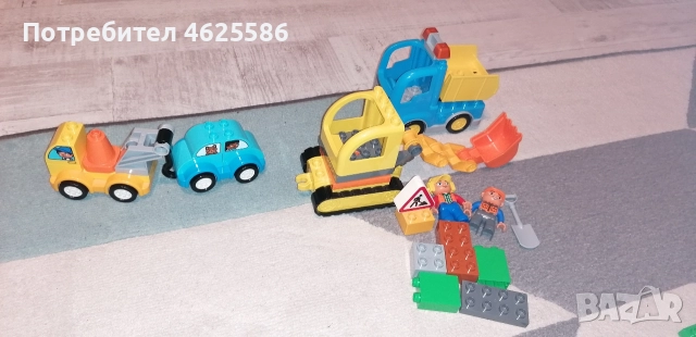 Lego Duplo строителни машини 