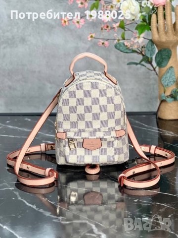 Мини раница LV, снимка 4 - Раници - 39651837
