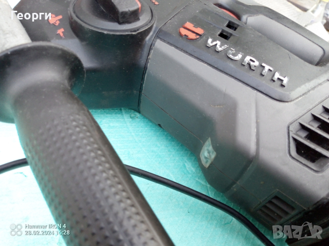 WURTH 18V M-CUBE Brushless Перфоратор/Къртач , снимка 6 - Перфоратори - 44514629