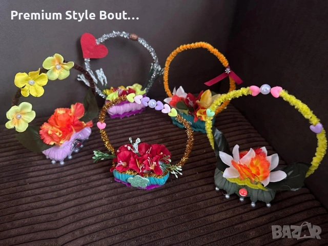 кошници с цветя, снимка 9 - Декорация за дома - 53645147