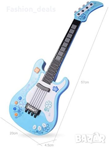 Нов Детски Комплект за свирене Електрическа китара за деца Музика год.3+, снимка 4 - Музикални играчки - 41756567