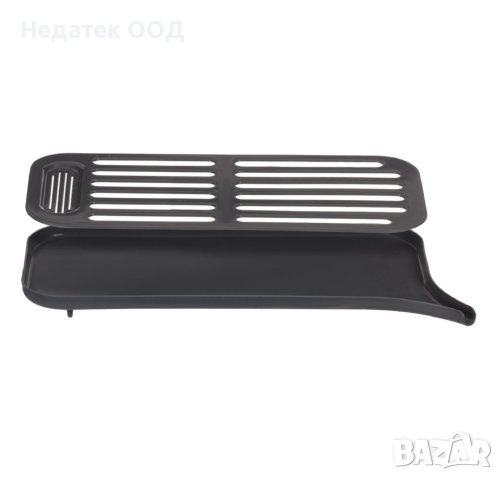 Сушилник за плот, Пластмасов, 37x18см, Сив, снимка 2 - Други стоки за дома - 41944867