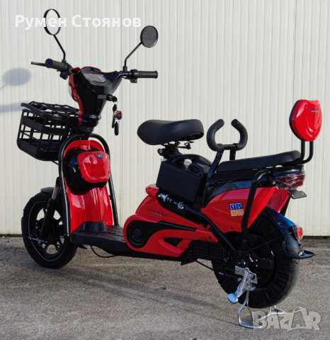 Електрически скутер EcoWay модел JML 350 W мотор бордо, снимка 3 - Мотоциклети и мототехника - 44550963