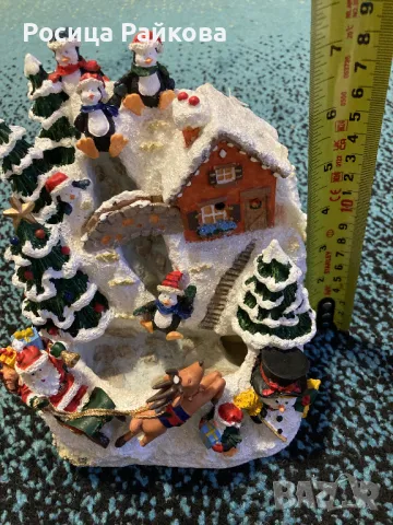 Коледна винтидж музикална/водна пързалка  на Avon, снимка 8 - Коледни подаръци - 48446339