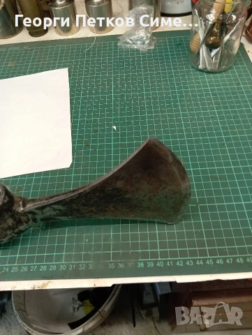 Голяма военна секира киркобрадва , снимка 6 - Антикварни и старинни предмети - 53583135