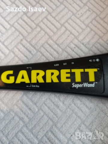 Металотърсач Garrett super wand , снимка 2 - Друга електроника - 53721162