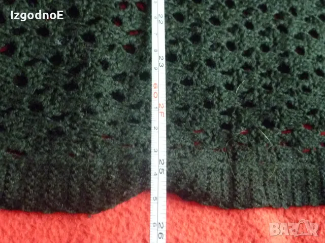 М-Л Лот плетени пуловери на дупки черен и бял, снимка 8 - Блузи с дълъг ръкав и пуловери - 47388852