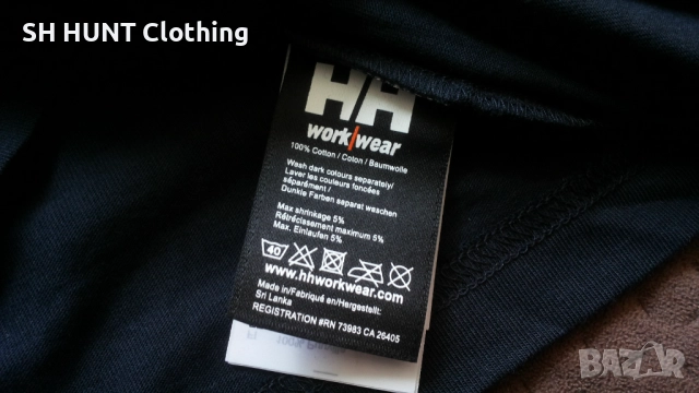 HELLY HANSEN Work Wear T-Shirt размер 2-3XL работна тениска W4-46, снимка 9 - Тениски - 52046735