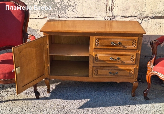 Френско шкафче в стил Луи 15, снимка 2 - Шкафове - 53092366