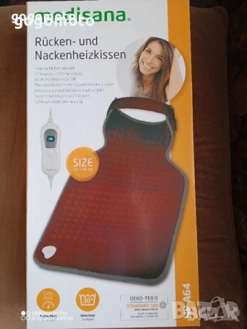 НОВА Електрическа Възглавница MEDISANA, немска, ел. загряваща възглавница, 100W, снимка 4 - Други - 33843780