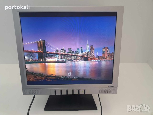 Монитор e-yama 17NE1-S 17" инча, снимка 3 - Монитори - 41514178